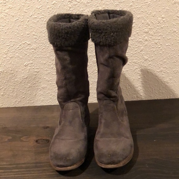 Childrens place Little girls Suede boots (12) - Picture 2 of 8